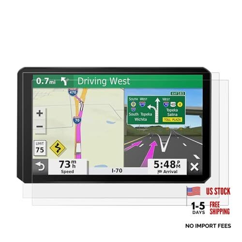 2 Pack Universal Trimmable Matte Screen Protector for All Smart Navigation,