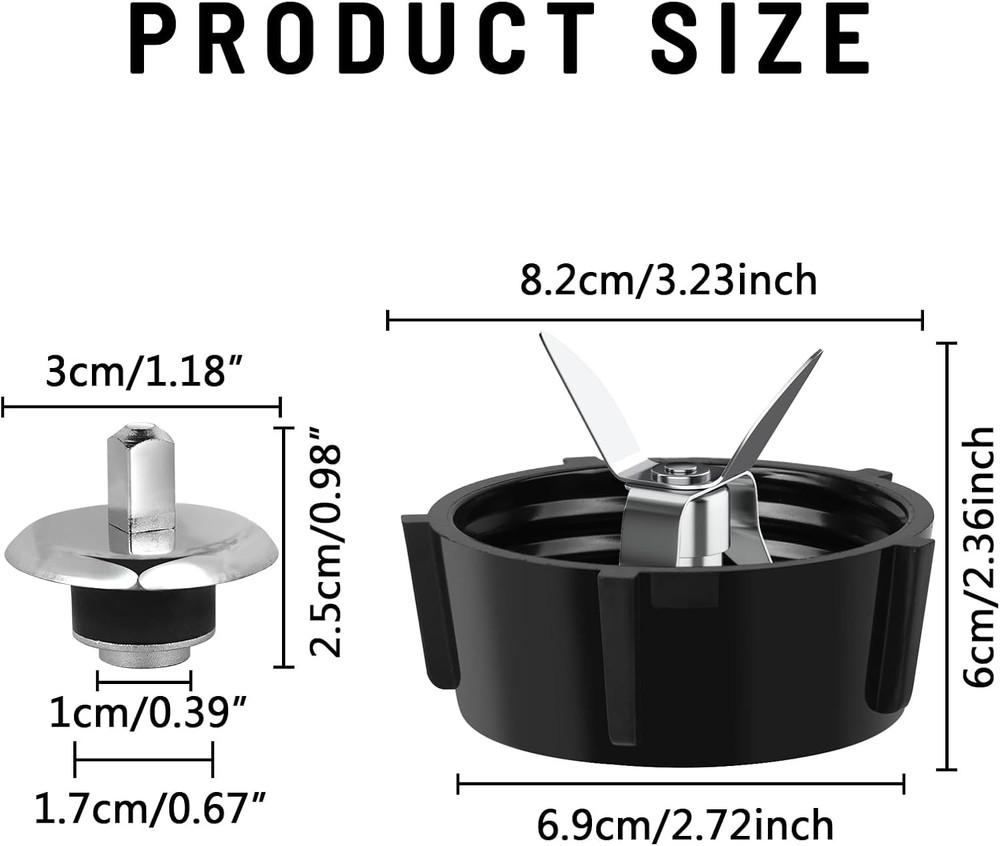 For Oster Blender Replacement Parts Blender Blade, Coupling Stud Slinger Pinwith