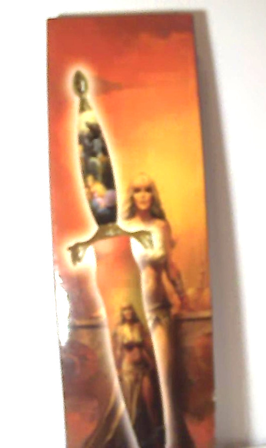 BEAUTIFUL DECORATIVE DAGGER & SHEATH WITH WOMEN & BOX