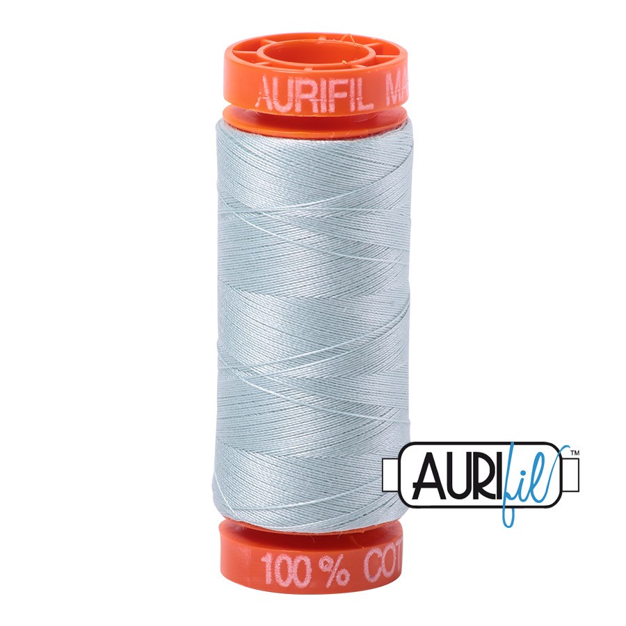 Light Grey Blue 5007 | 50wt Small Spool 200M / 220Y | Aurifil
