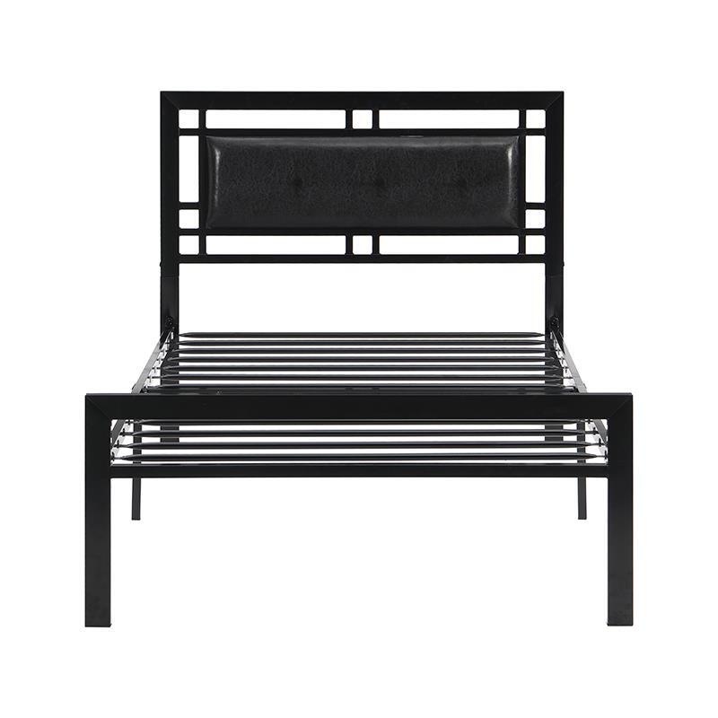 Twin Size Modern Style Metal Bed Frame for Any Bedroom Black