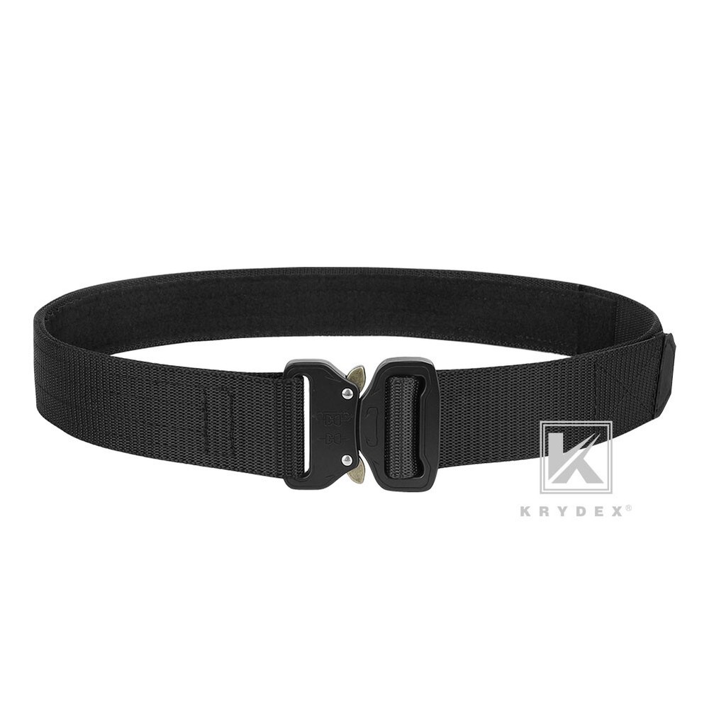 KRYDEX 1.5 in Tactical Belt Rigger Duty Belt Double Layers Quick Release