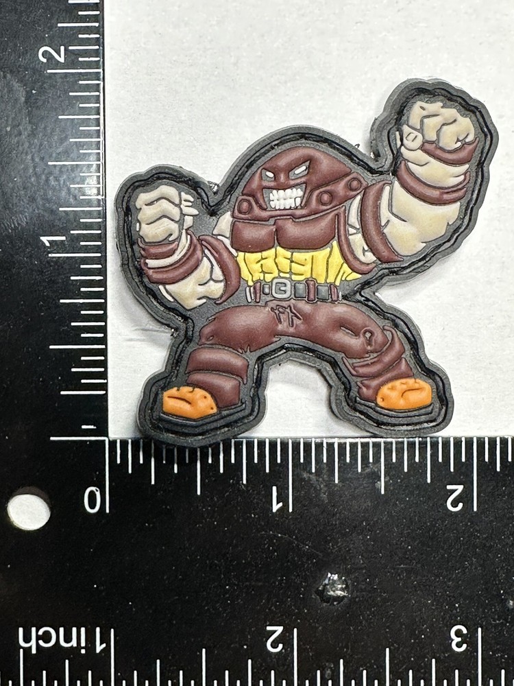 Juggernaut marvel pvc rubber morale ranger eye patch Edc