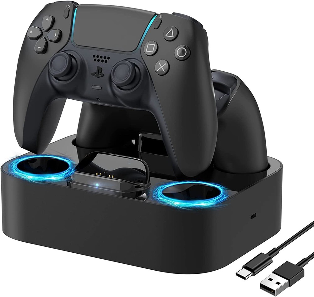 PS5 Controller Charging Station For Playstation 5 Controllers Dual Charging Dock