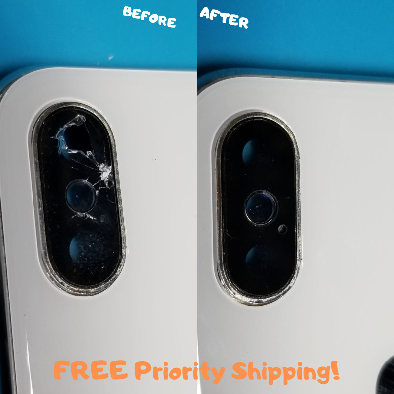 iPhone 8, iPhone 8 Plus, iPhone X, XR Camera Lens Replacement Repair Service