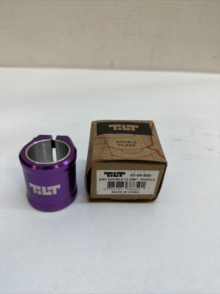 TILT ARC DOUBLE CLAMP - PURPLE 03-06-800