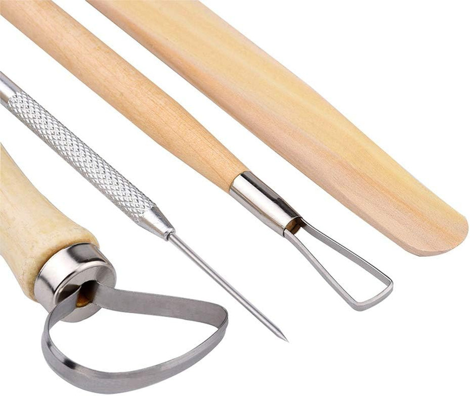 Clay Sculpting Tools Set 19pcs Pottery Carving Modeling Kit Professional