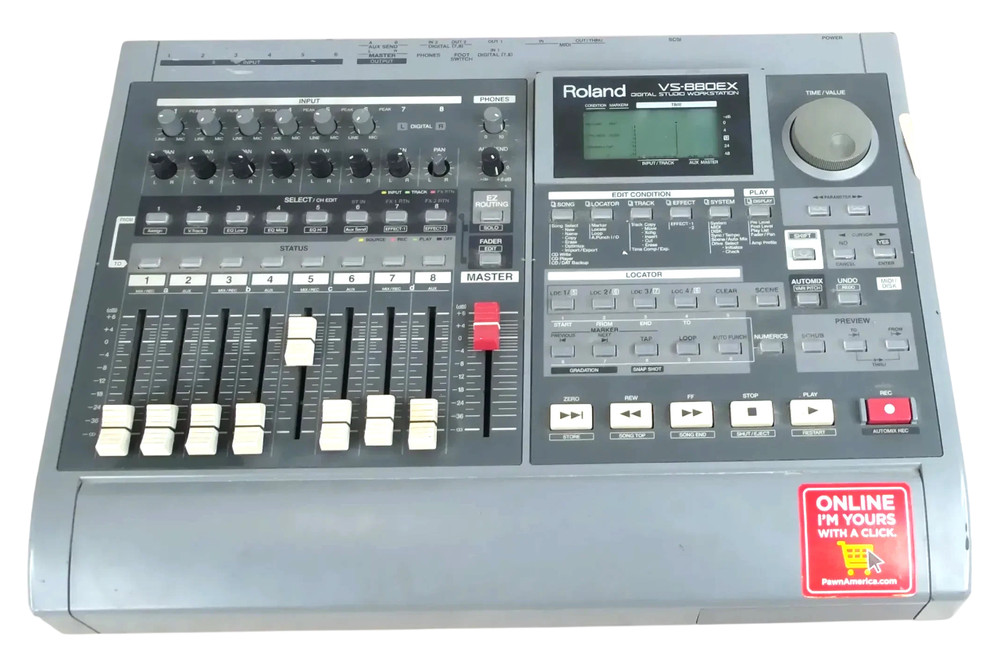 Roland VS-880EX Digital Studio Workstation   - Free Shipping.