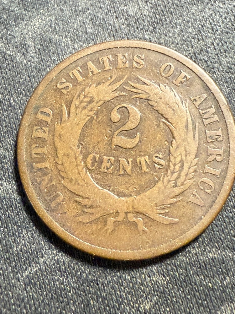 1868 Two Cent Piece Lot # 1137