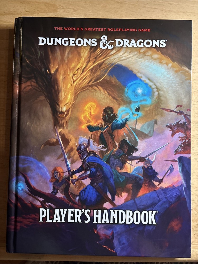 Dungeons & Dragons: Players Handbook Current Version 2024 NEW