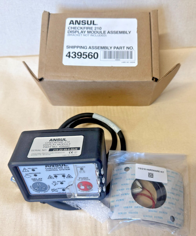 Ansul 439560 CheckFire 210 Display Module Assembly (Bracket NOT Included)