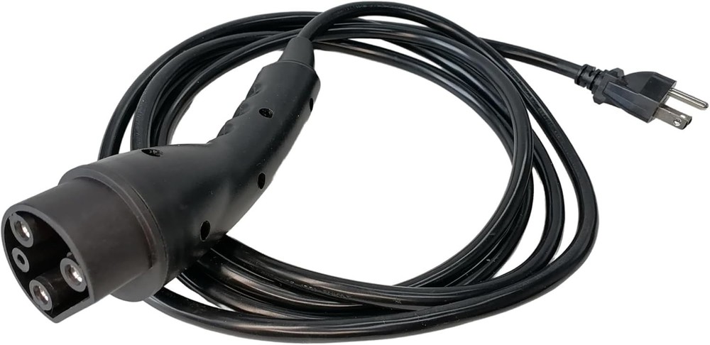 Certified 10ft Charging Power Cord for Evolution EV Golf Carts – 16A Standard