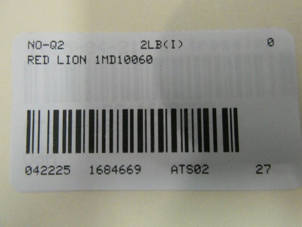 Red Lion 1MD10060 Digital Intelligent Voltmeter