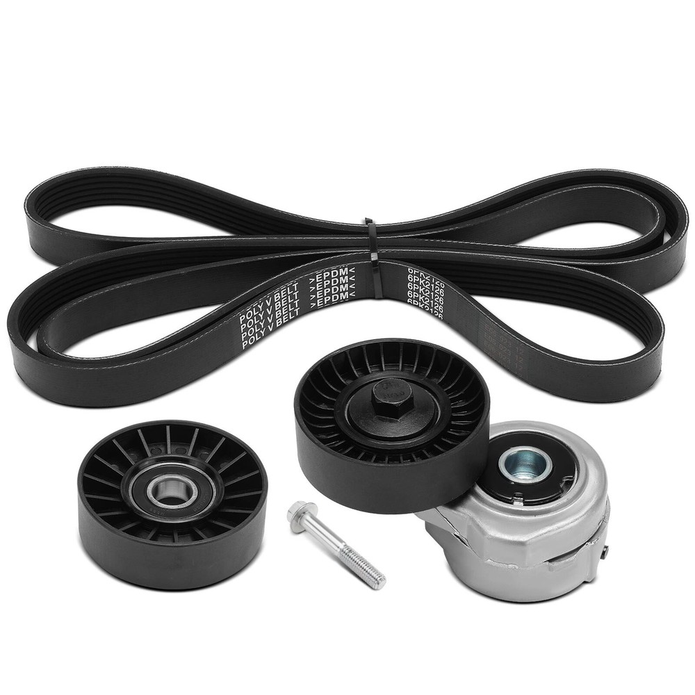 3Pcs Serpentine Belt Drive Component Kit for Ford Taurus 2001-2007 Mercury Sable