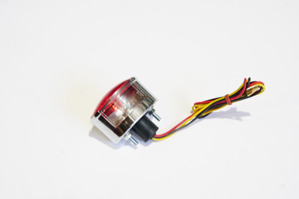 Mini Cateye Taillight Chrome