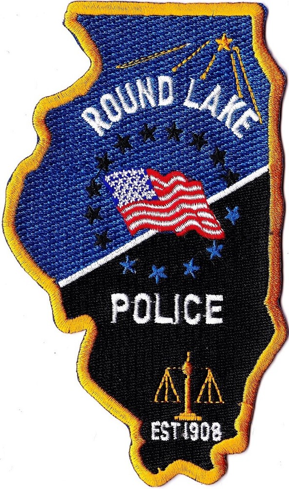 Round Lake Police Patch Illinois IL