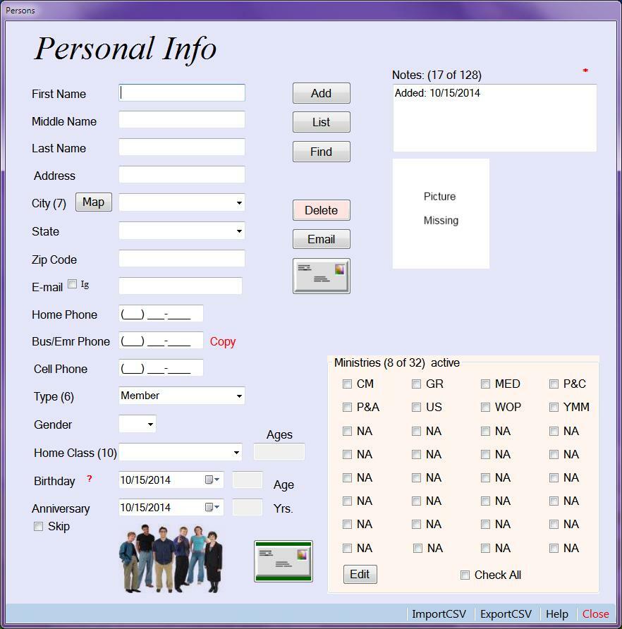 AtendR, church administration software, giving, outreach, attendance