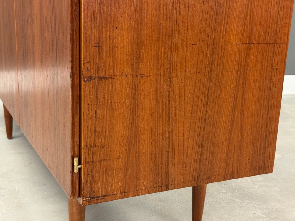 Danish Modern Teak 60” Credenza by Skovby