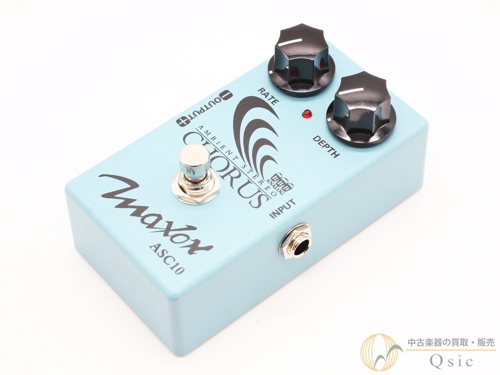 Maxon ASC10 Analog BBD Delay Guitar Effect Pedal Used