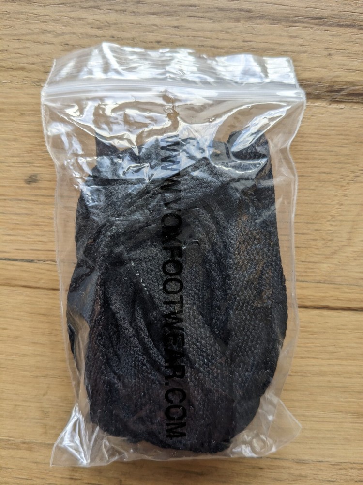 Vox Black Shoelaces Pair