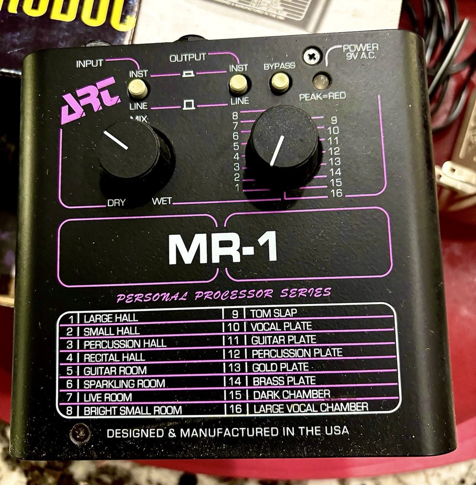 Art MR-1 Personal Processor Series Effects Processor Used