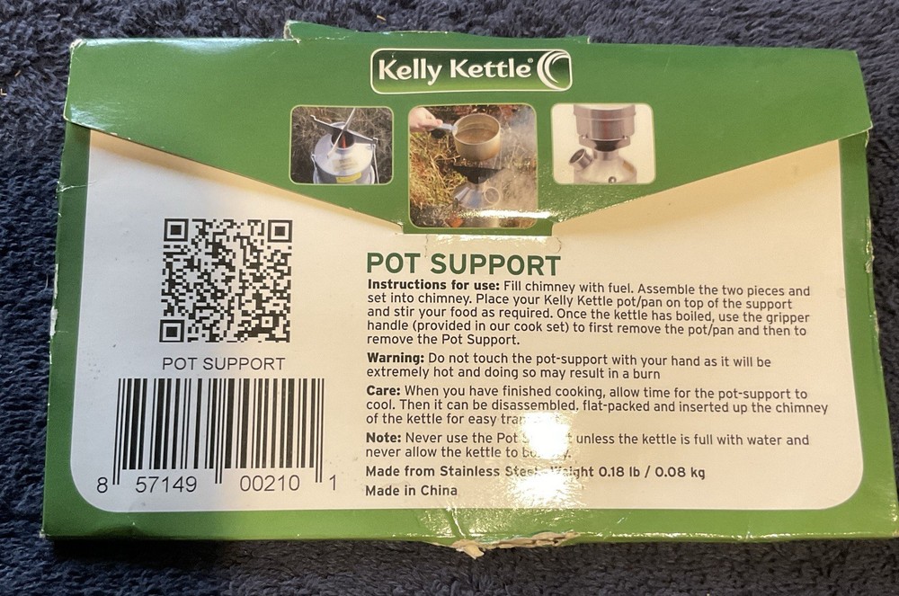 Kelly Kettle + Emberlit + Firebox +Arcadia Grill Plus Extra Bonuses