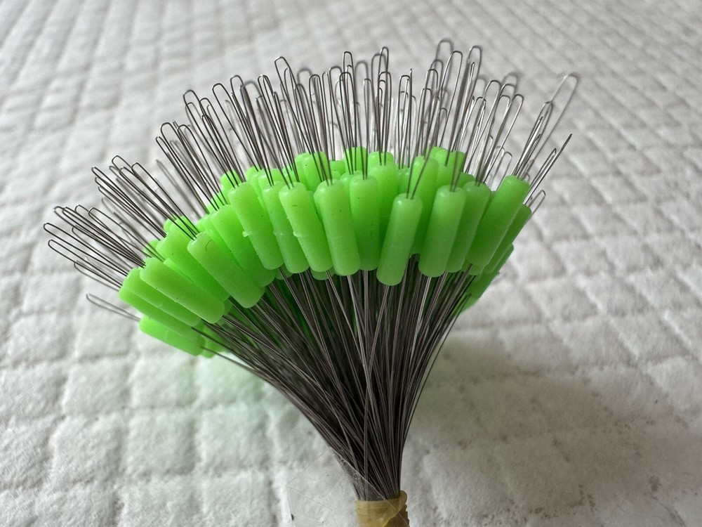 36 X Sliding Float Stops Rubber Grippa Barrel Rig Buffer Line & Braid LARGE