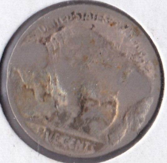 1920 Buffalo Nickel Acid Dated L11