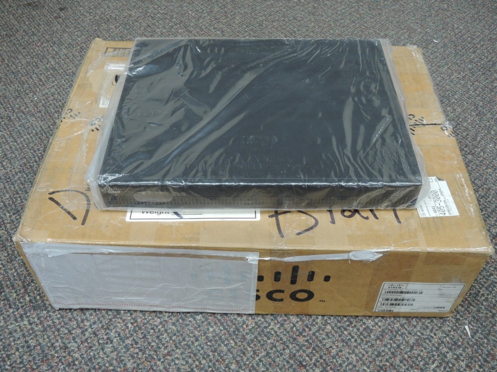 NEW Cisco ISR4321-SEC/K9 ISR4321 Router with SECURITY licence .
