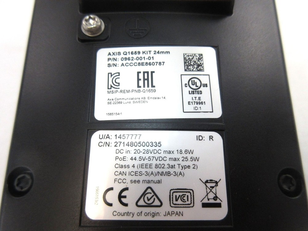 Axis Q1659 20MP Network Camera | No Lens