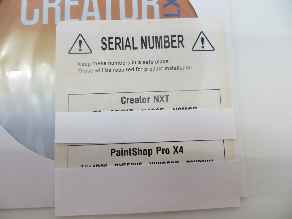 CREATOR NXT (CD-ROM, 2012) Roxio Corel Multi Media Windows 8 Computer Program