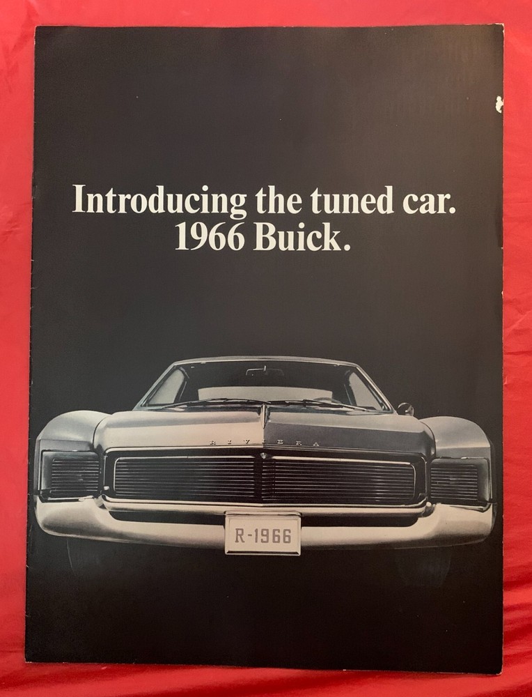 1966 Buick "WILDCAT / ELECTRA / LeSABRE / SKYLARK +" - Original Car Brochure