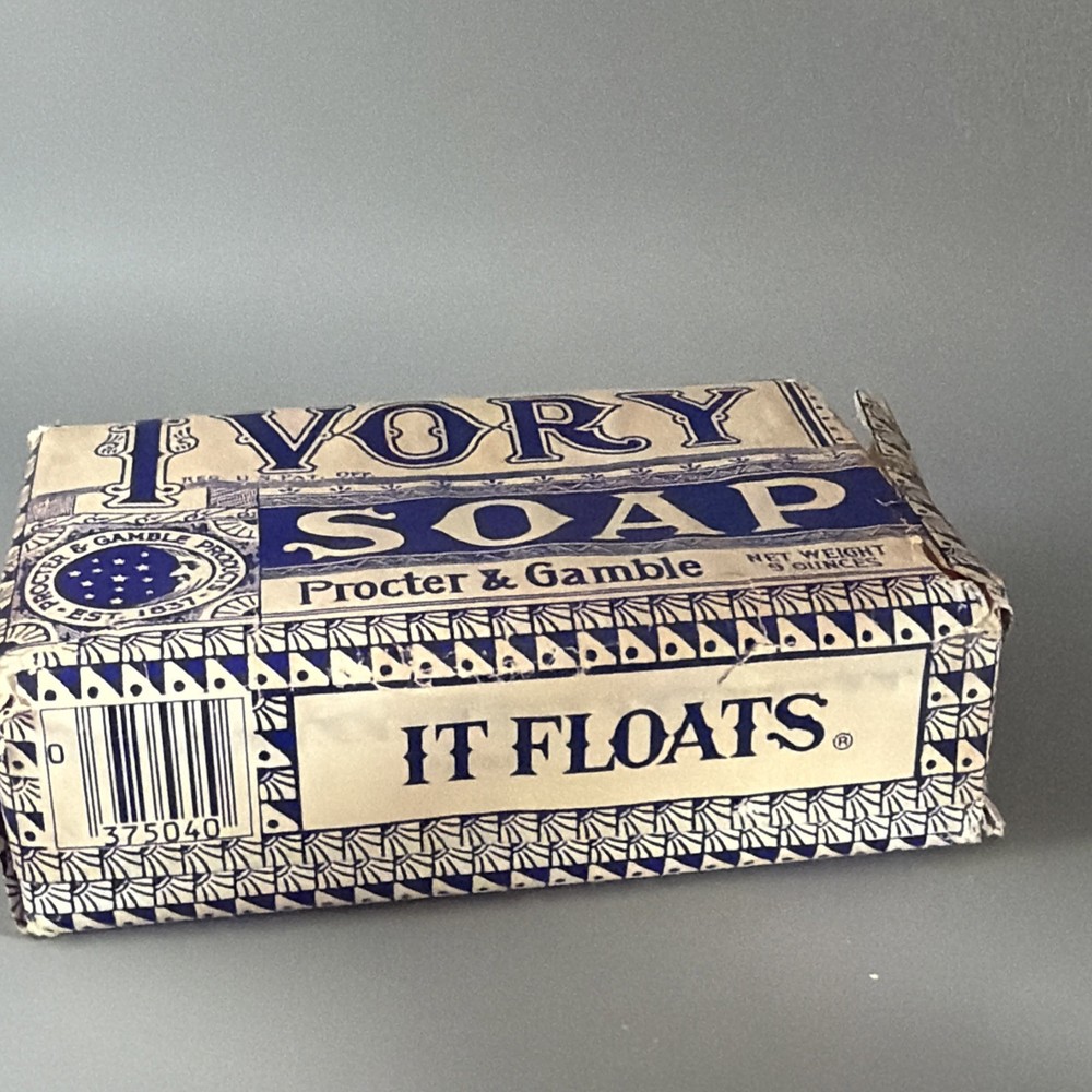 Vintage Procter & Gamble Ivory Soap Large 9 oz.