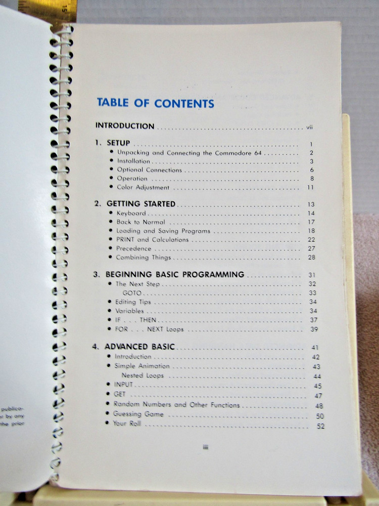 Vintage Commodore 64 User's Guide Book First Edition 1983 Users Guide 5th print