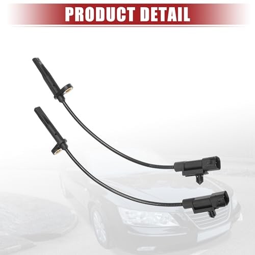 Front Driver and Passenger Side ABS Wheel Speed Sensor Fit for Cadillac SRX