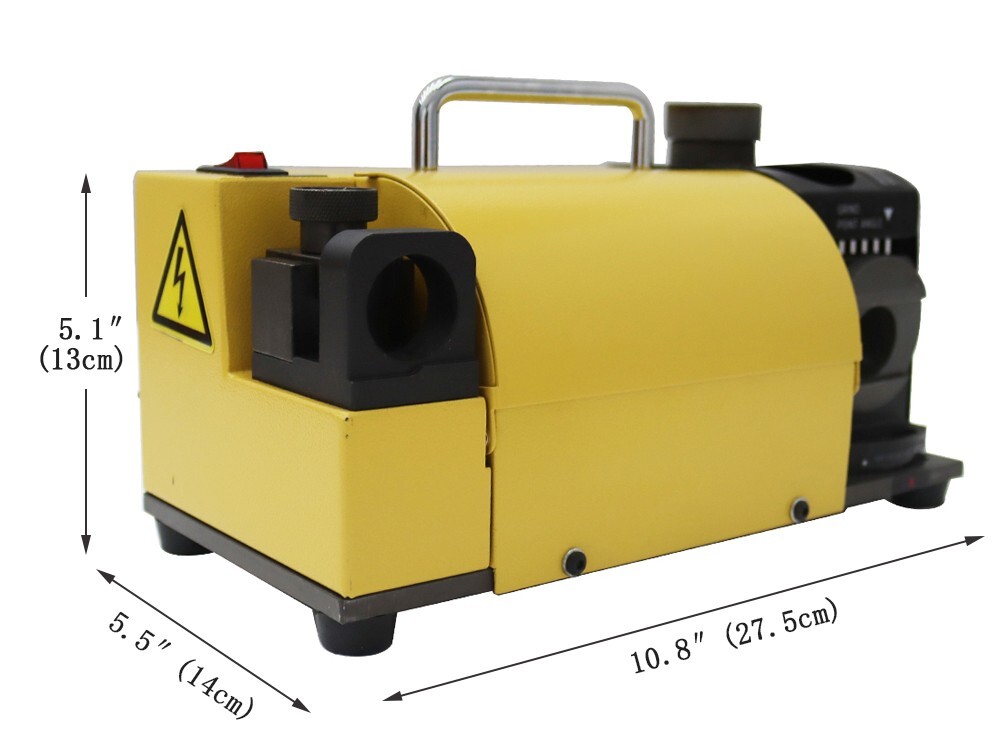 Drill Bit Sharpener Drill Grindeing Machine w/11 Collets Easy Operate 110V 120W