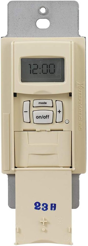 EI600C 7-Day Astronomic Timer Switch - Ivory, Single-Pole/3-Way