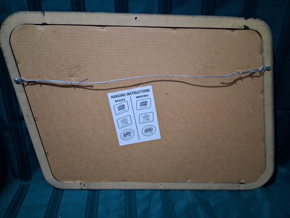 2004 Miller Genuine Draft Mirror 26" X 14" WP536