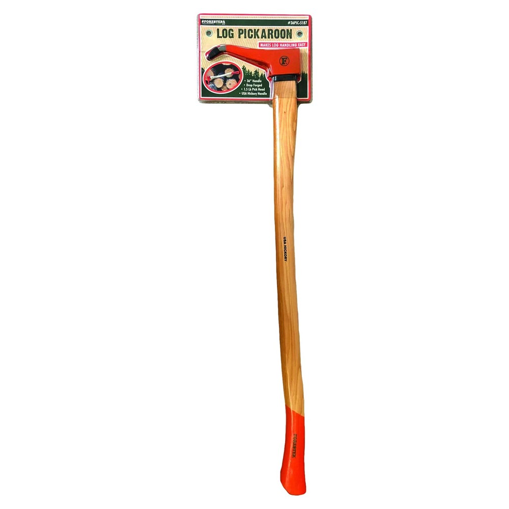 Pickaroon Logging Tool 36in | USA Hickory Handle | Hookaroon Logging Tool | L...
