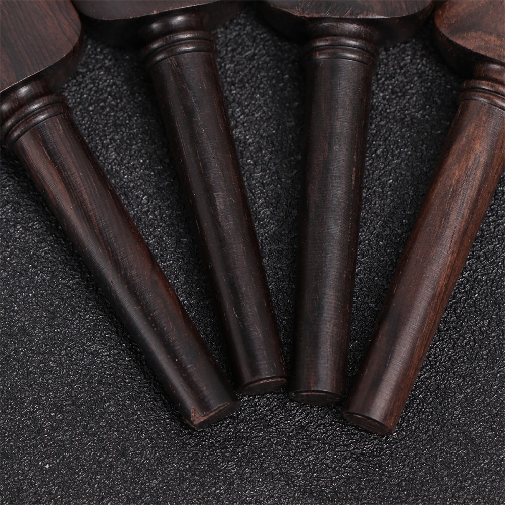 4 PCS Violin Accessories String Instrument Fiddle Tuning Peg Beginners