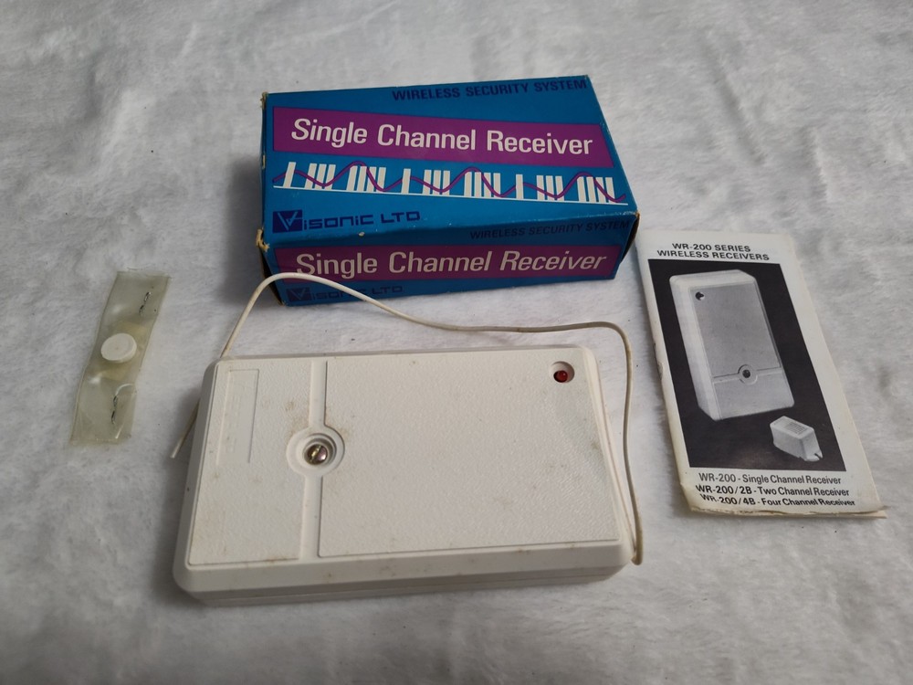 Visionic Single Channel Receiver Wireless Security System WR-200