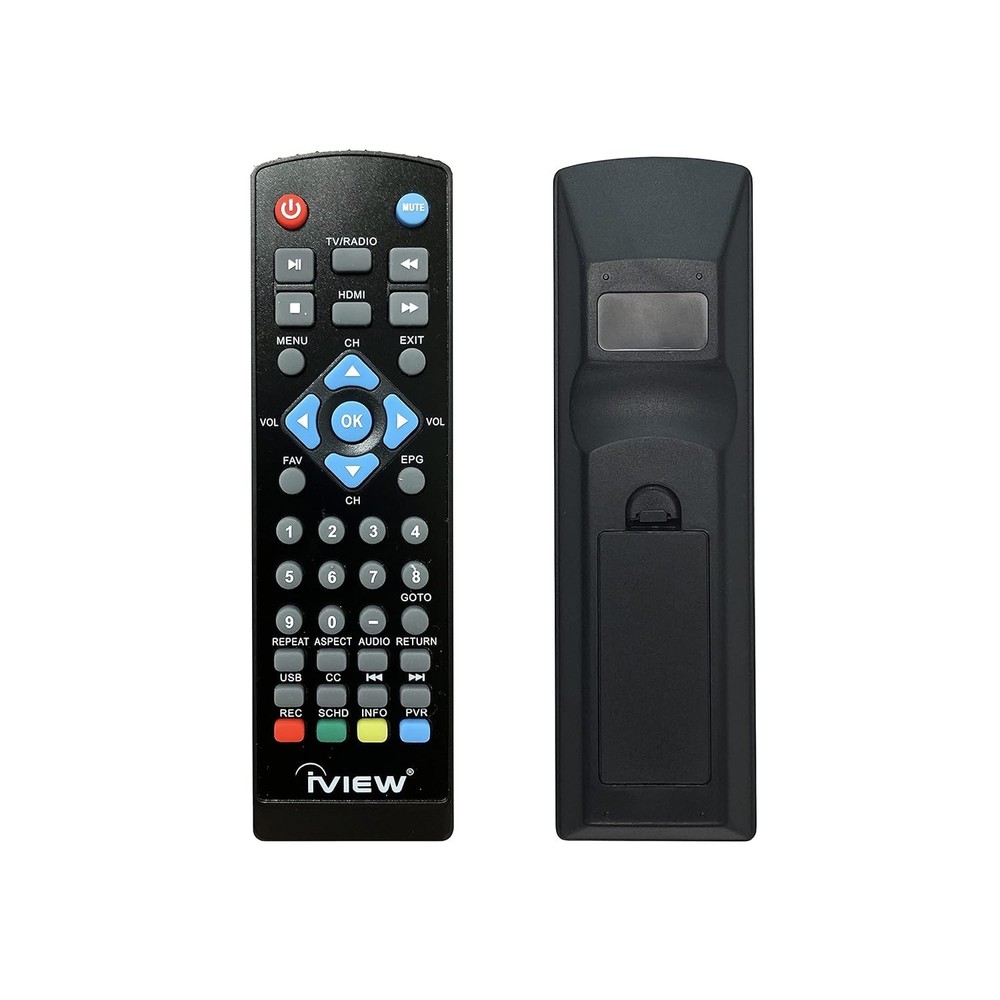 ClearQAM Digital Converter Box with Clock & Media Player