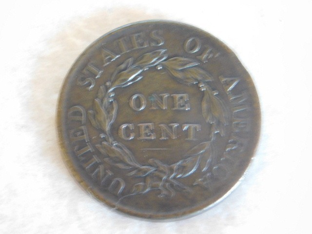 1818 CORONET HEAD LARGE CENT CHOICE AU-UNC.