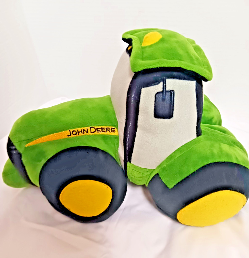 John Deere tractor plush 12" x 9" x 9" Pillow Buddy