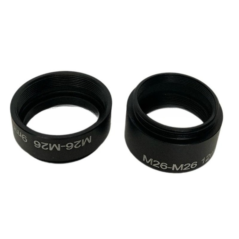 M26 Microscope Objective Lens Adapter Ring M26 x 0.706 Lenses Extender Adaptor