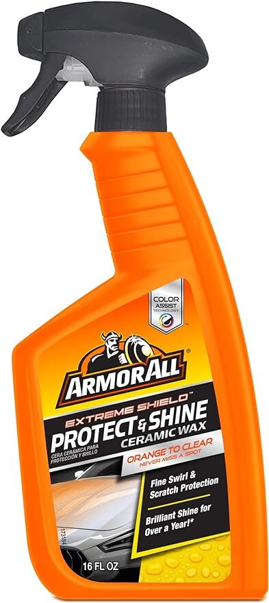 Armor All Extreme Shield Protect & Shine Ceramic Wax Spray 16 Fl Oz