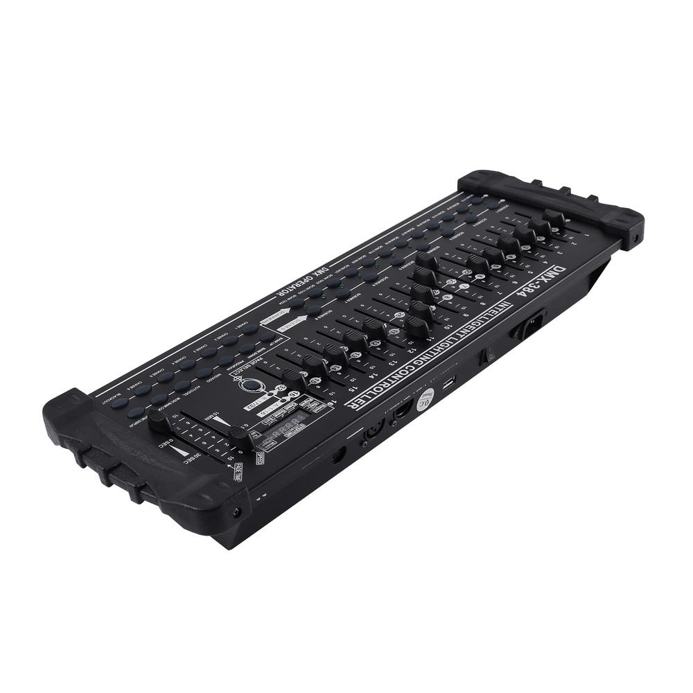 DMX 512 Operator 384CH DJ Light Stage Performance Controller Console W/ Lamp