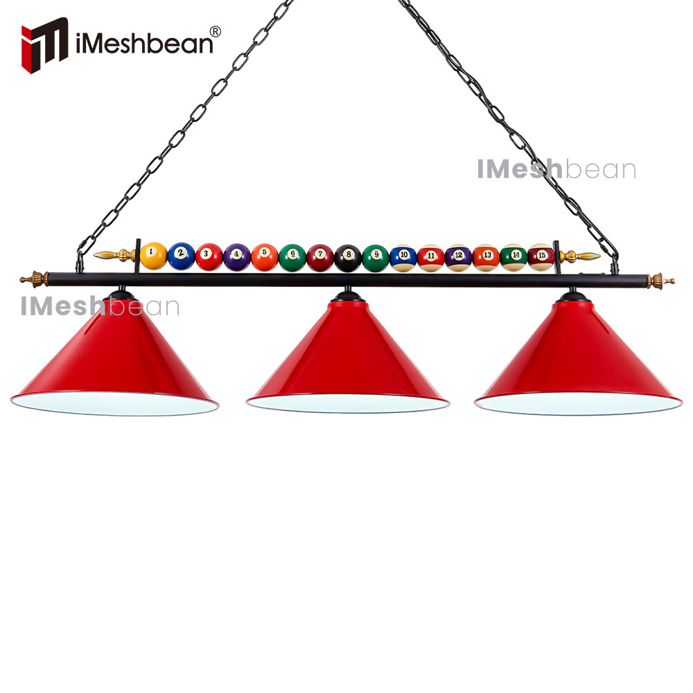 Hanging Pool Table Lights Billiard Pool Table Lighting Fixtures for 7' 8' Table