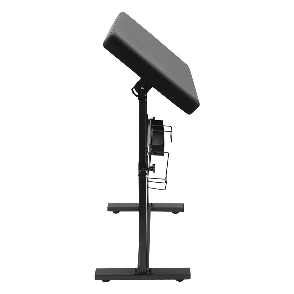Tattoo Armrest Stand Tilting Tattoo Workstation w/ PU panel + Height-Adjustable