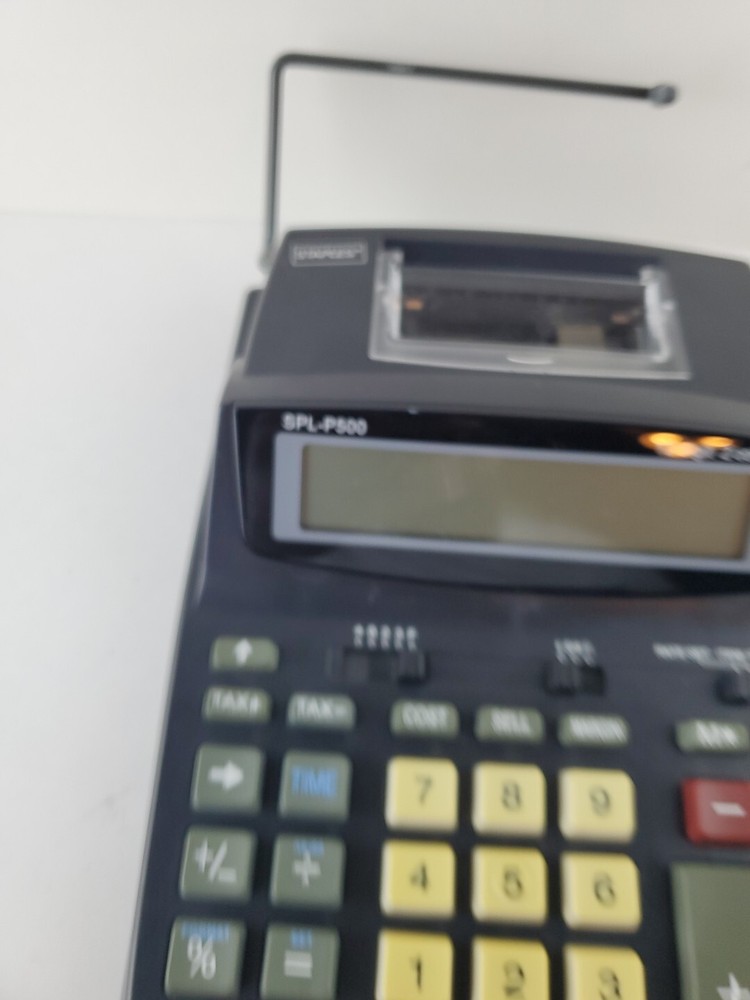 Staples Printing Calculator SPL-P500 12 Digit Tested